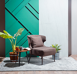 Sofa Kain Santai dengan Desain Unik dari CELLINI